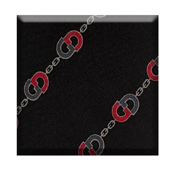 Gucci Vintage 'Equestrian Links' Tie - Picture 1 of 2